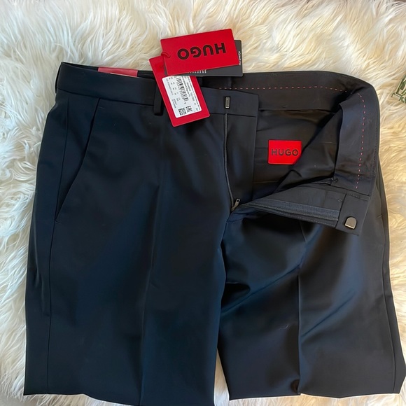 Hugo Modern-fit wool suit pants - Picture 3 of 11